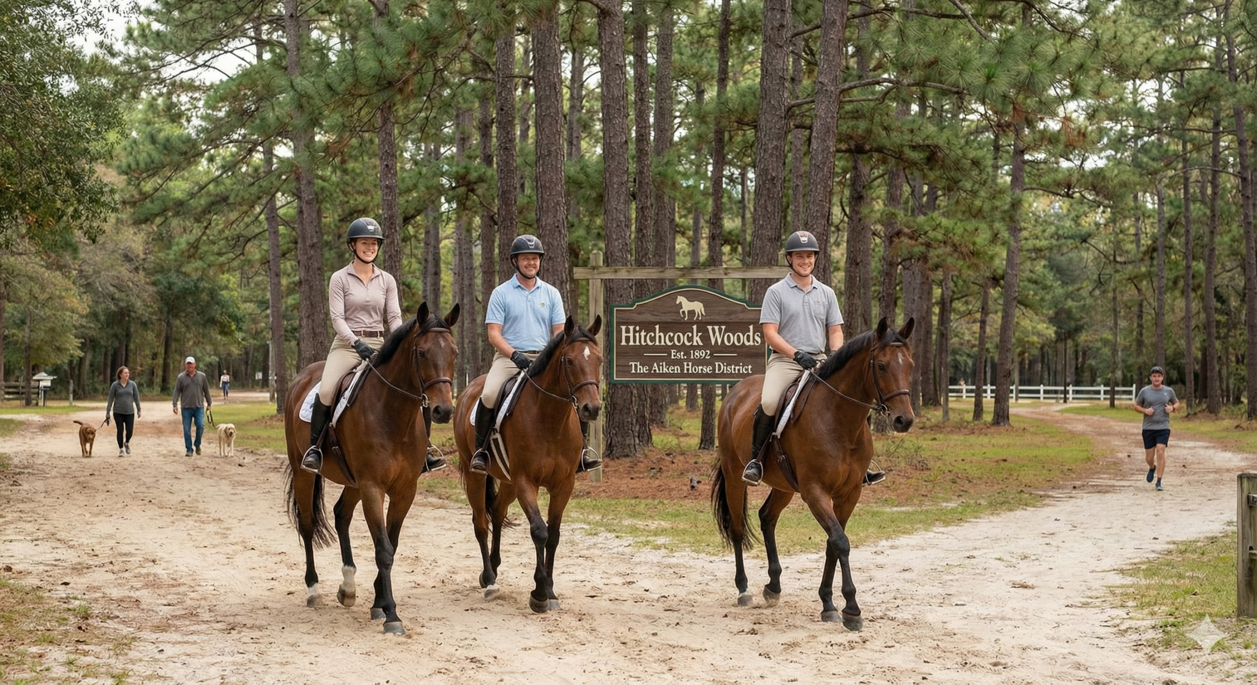 Post 1 – Where to go in Aiken to ride a horse?
