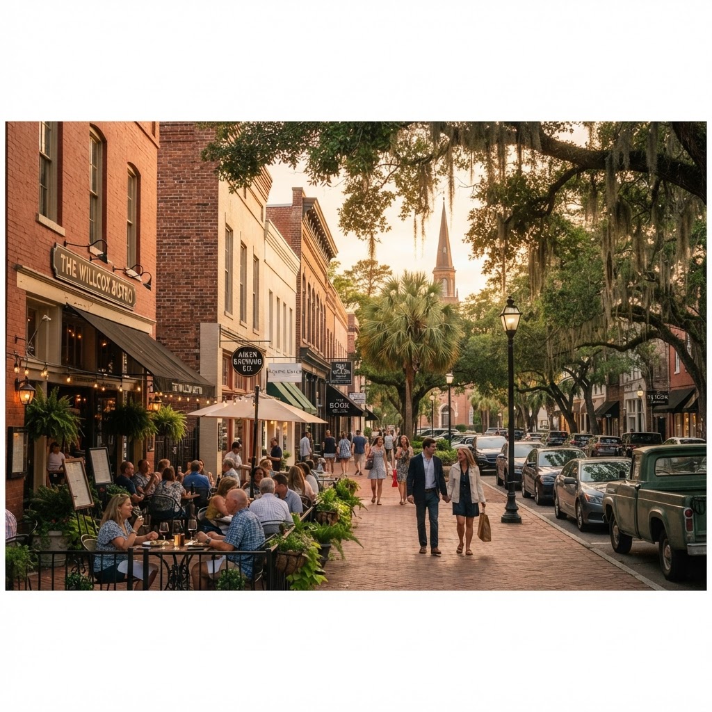 Aiken After the Arena: A Taste of Downtown’s Southern Charm
